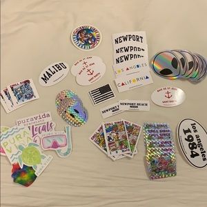 brandy stickers and pura vida